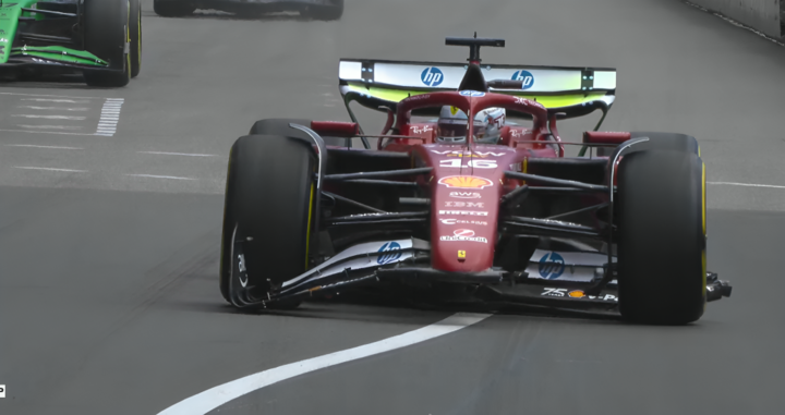 Leclerc FP1 Monaco