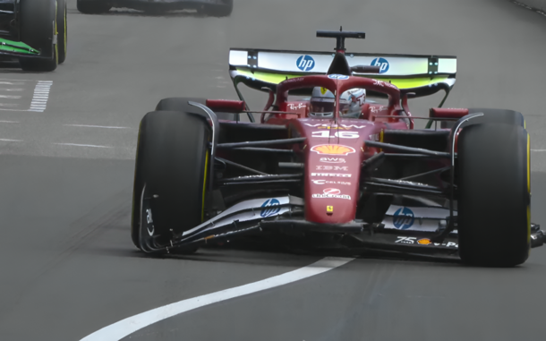 Leclerc FP1 Monaco