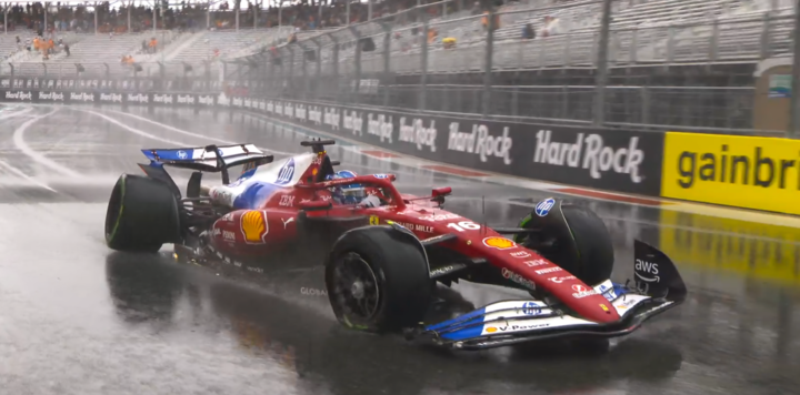 Leclerc screenshot Miami