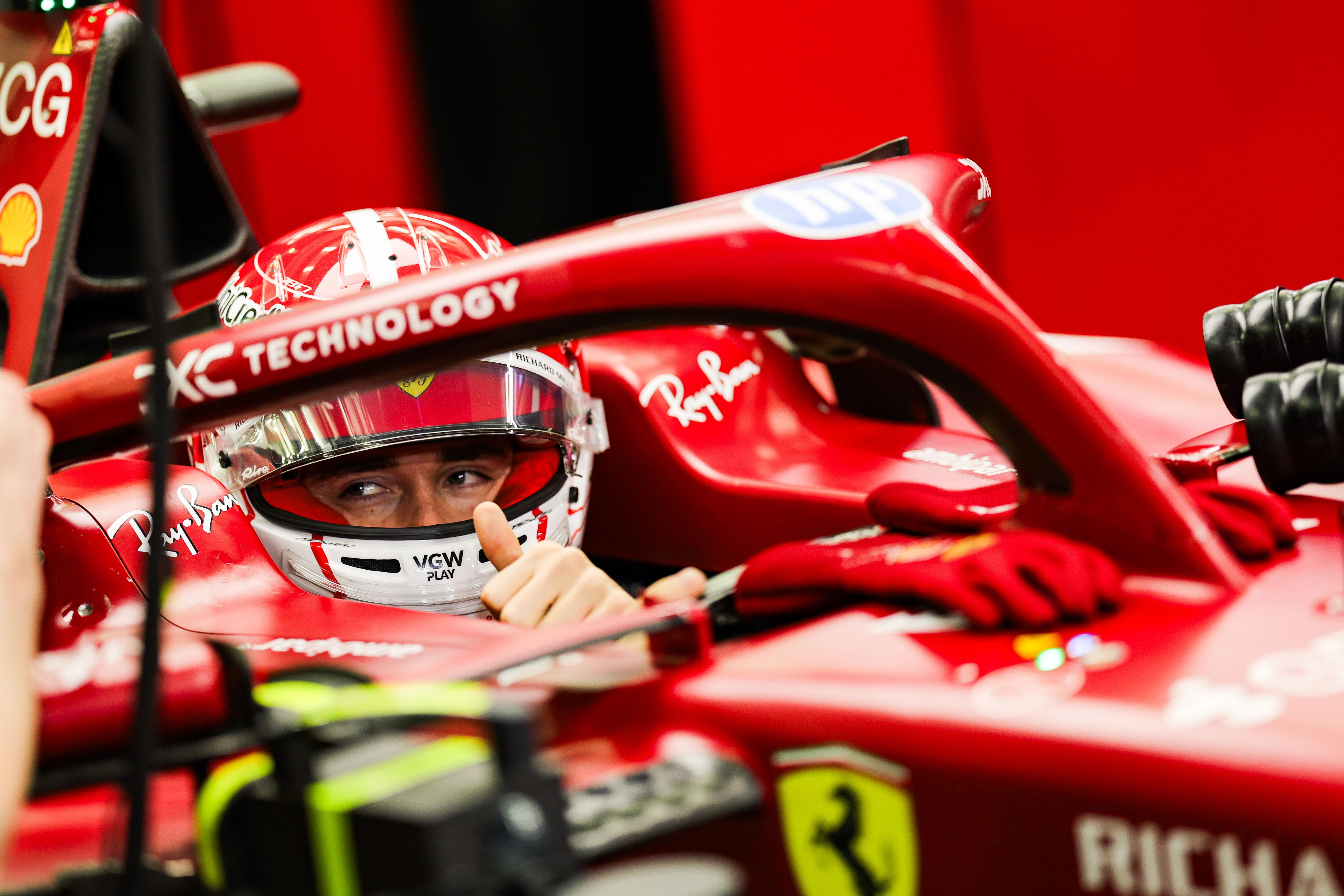 Leclerc Quali Bahrain