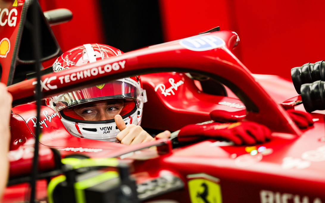 Leclerc Quali Bahrain