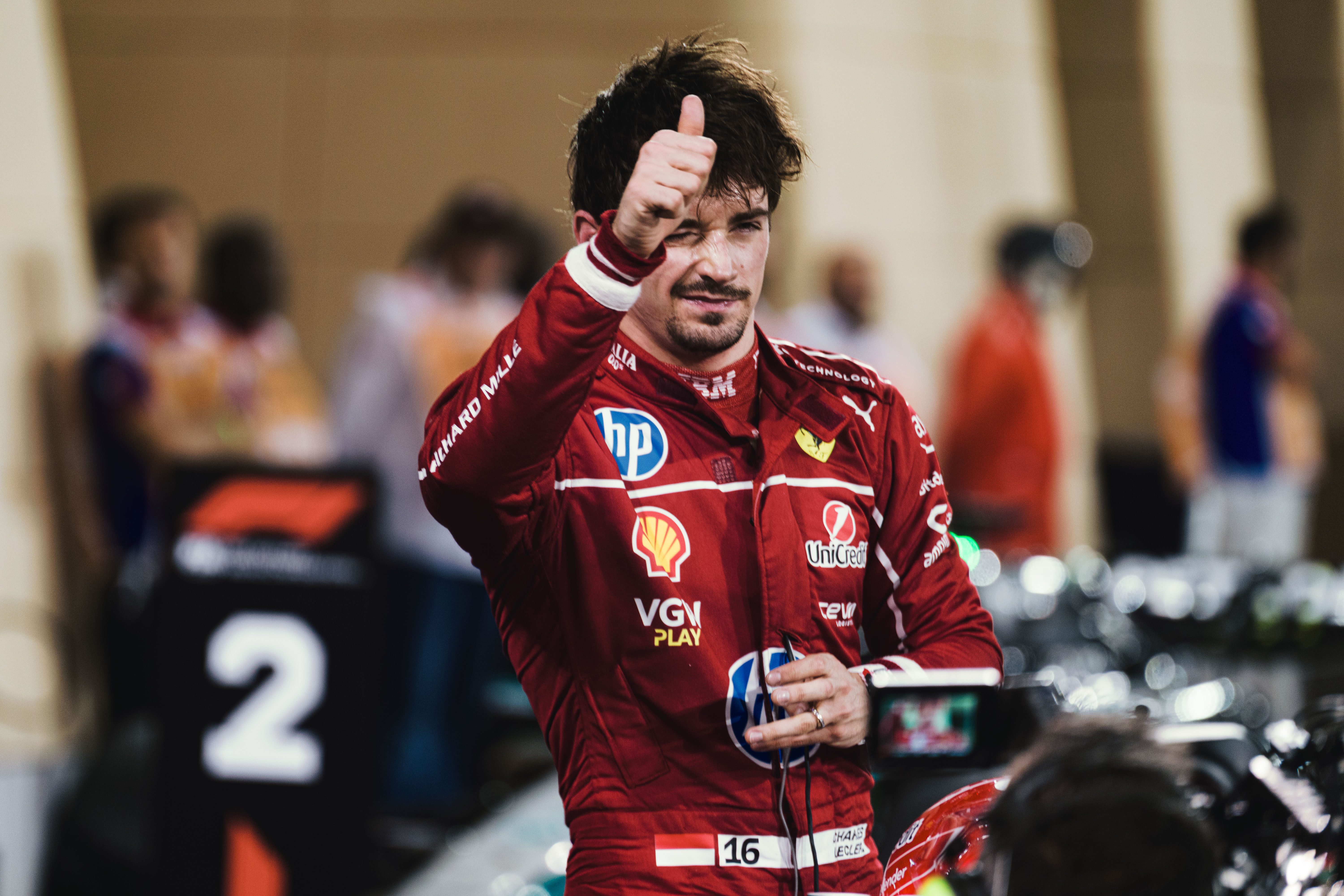 Leclerc Quali Bahrain