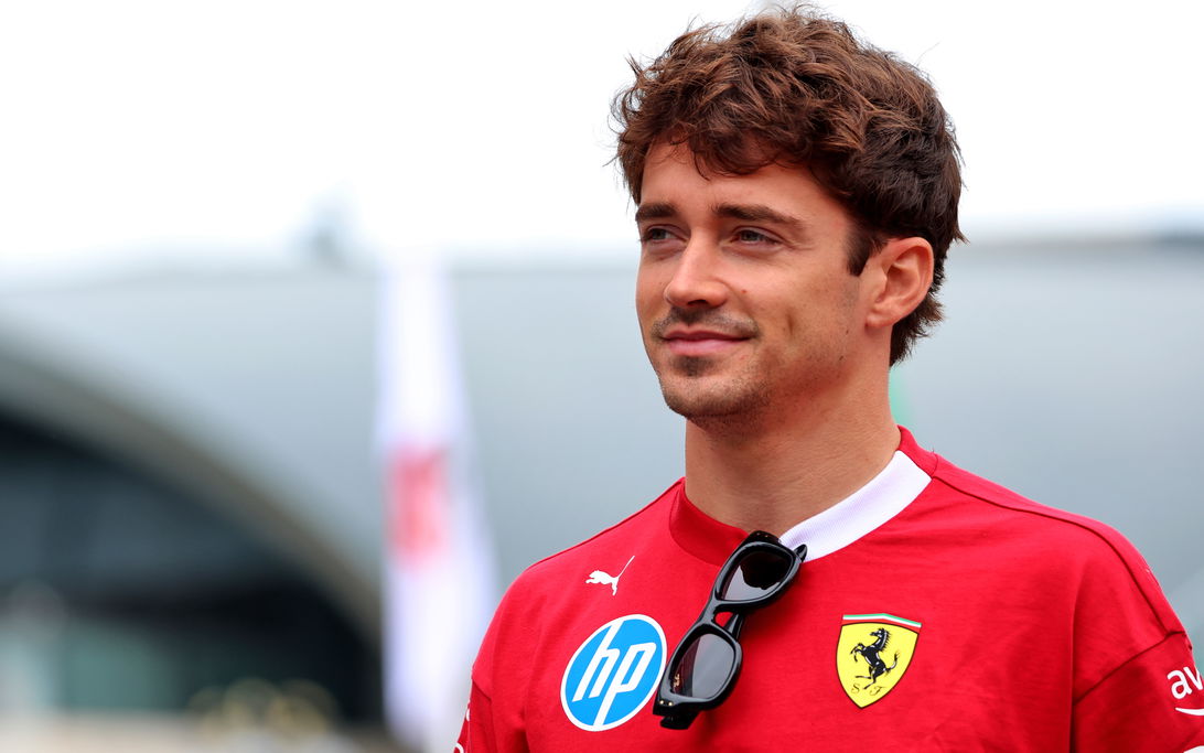 Leclerc Baku Thursday