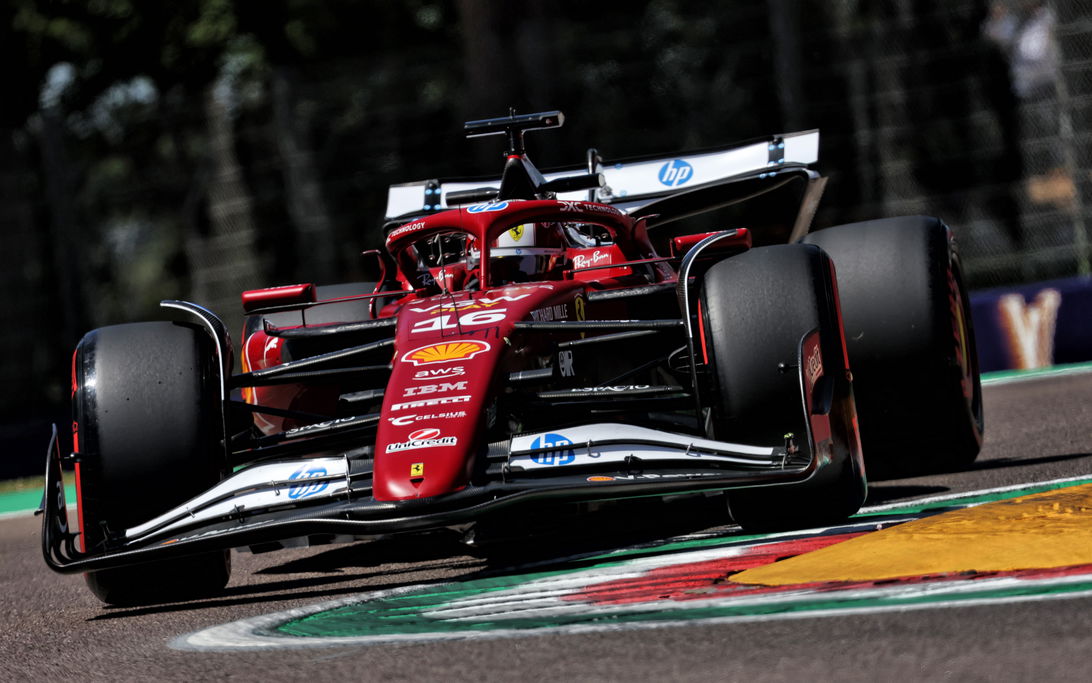 Leclerc FP1 Imola