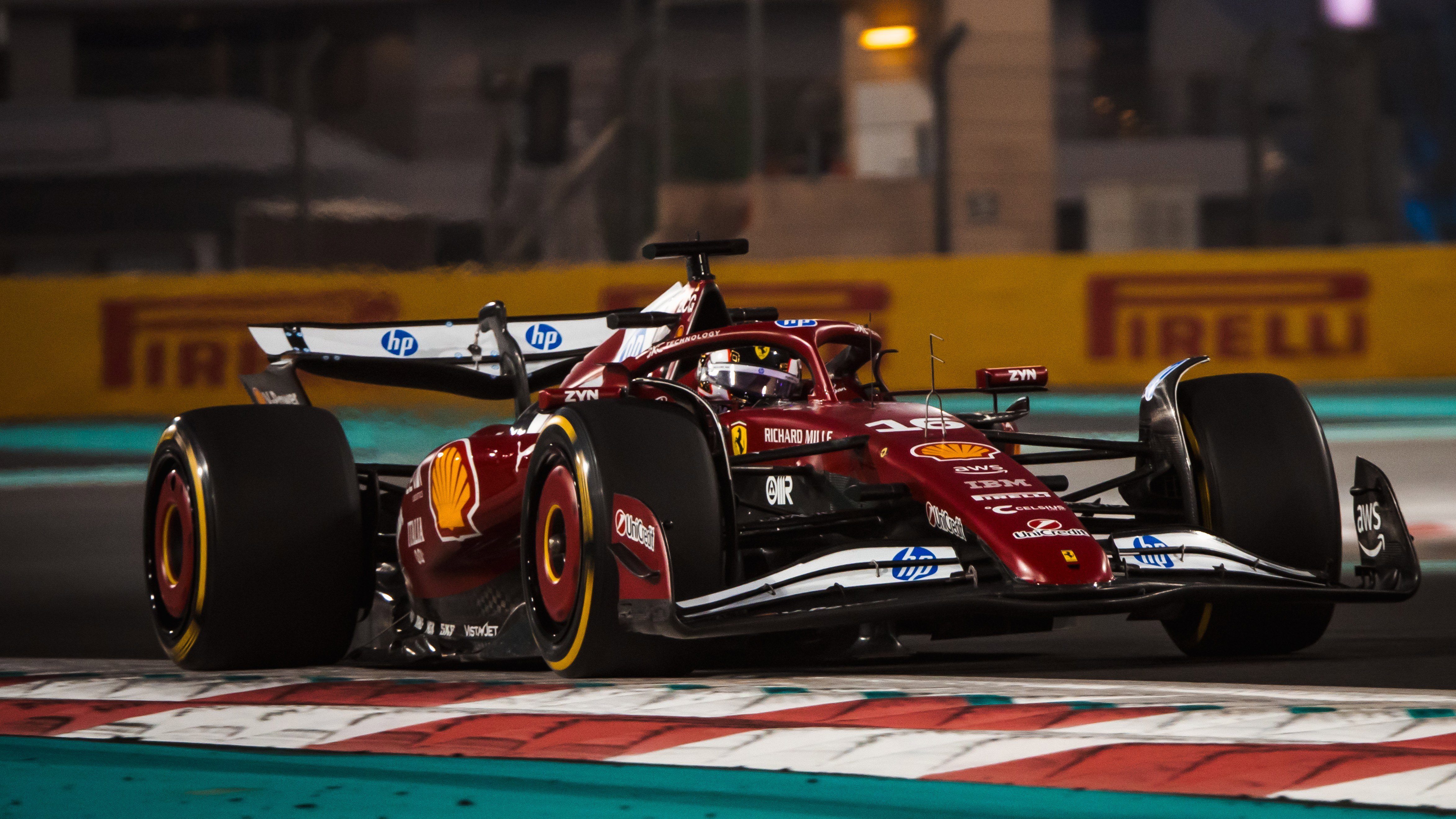Leclerc FP2 Abu Dhabi