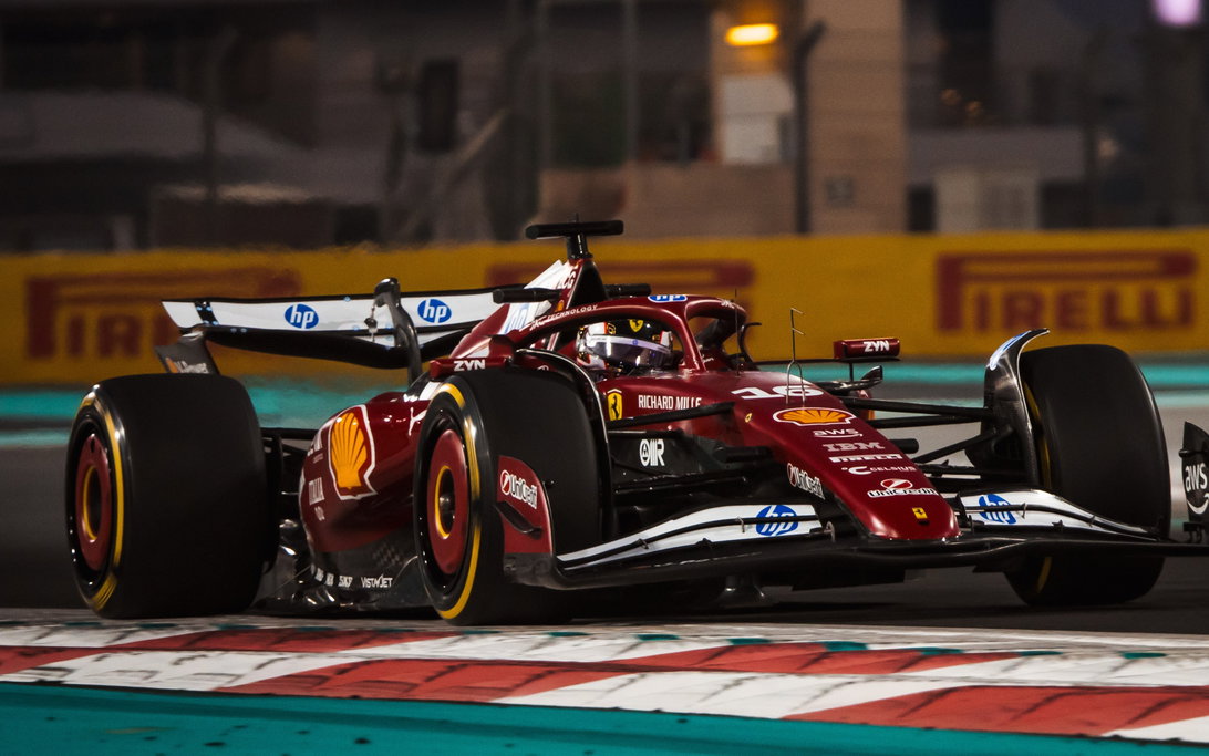 Leclerc FP2 Abu Dhabi