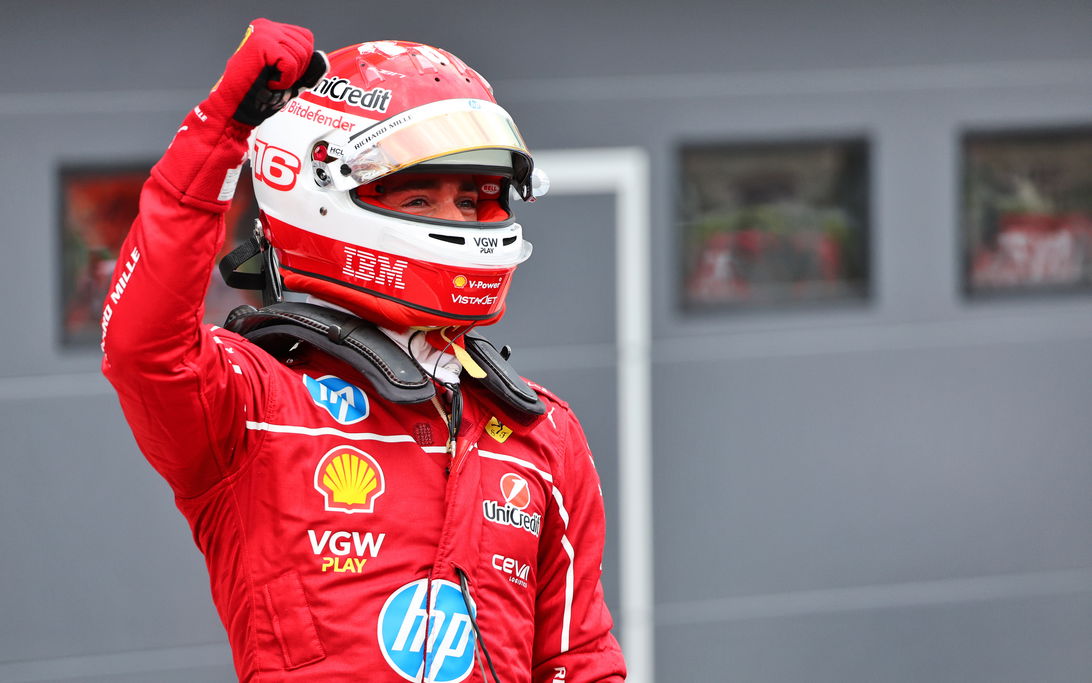 Leclerc Hungary pole