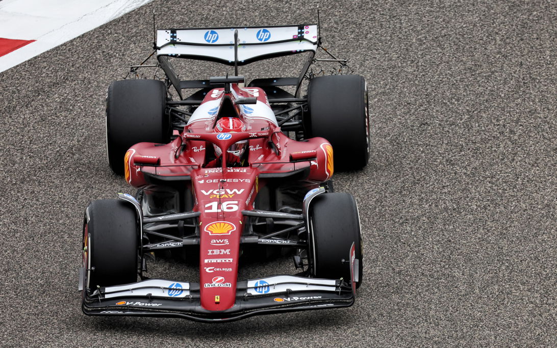 Leclerc Bahrain Test
