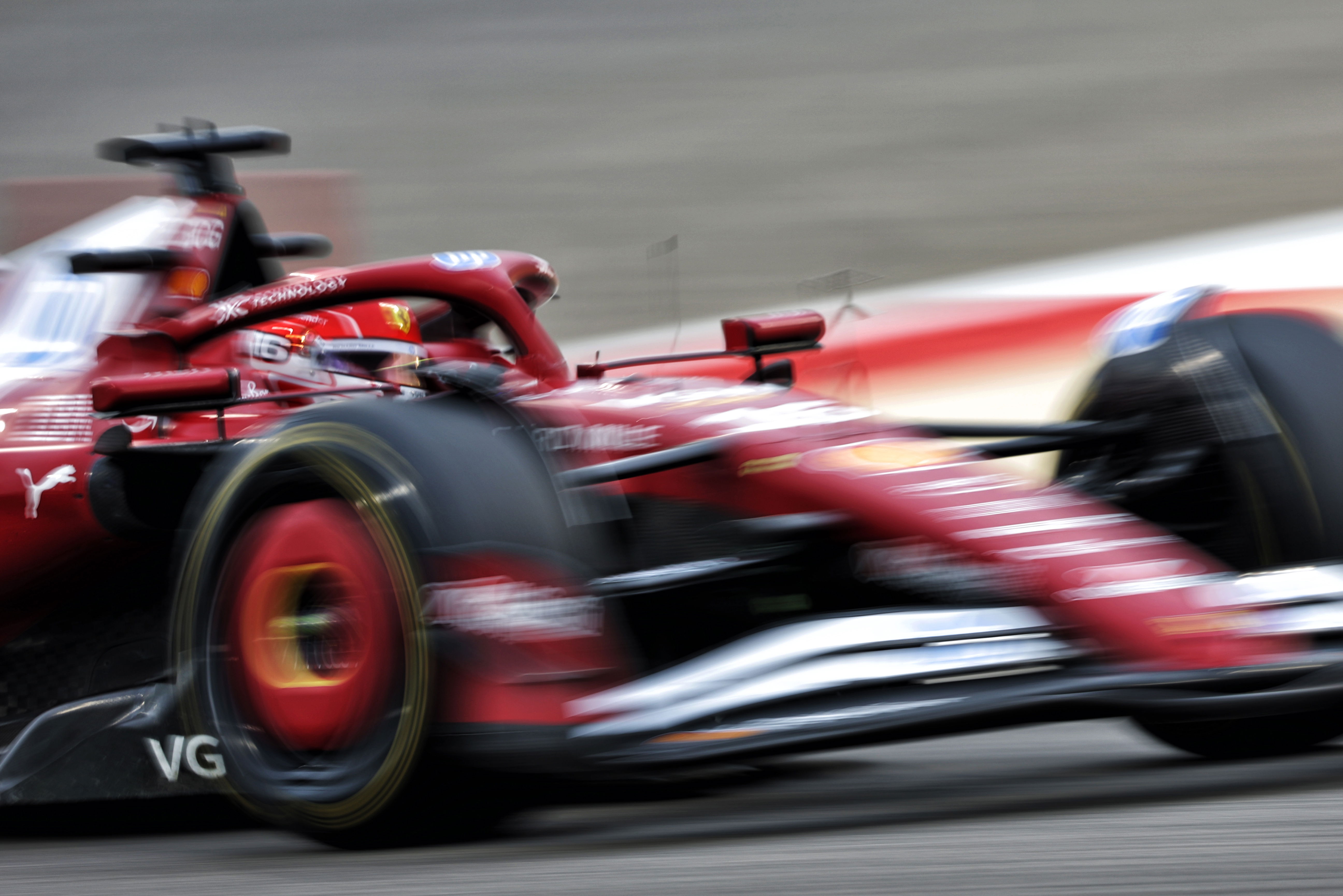 Leclerc Bahrain Test Day 2