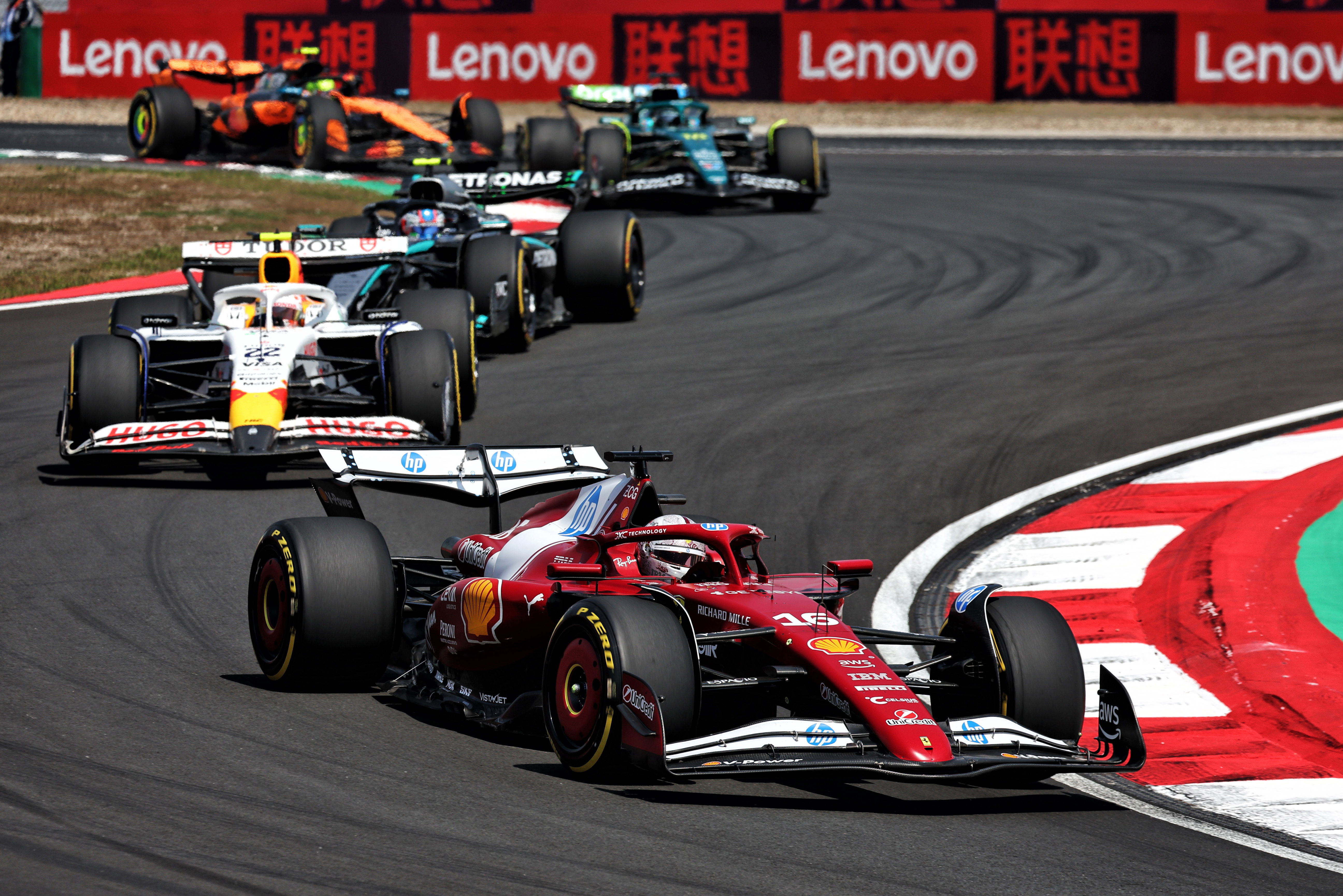 Leclerc China sprint