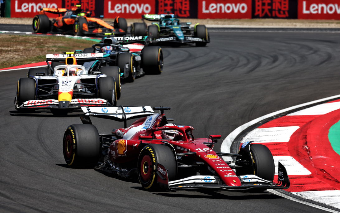 Leclerc China sprint