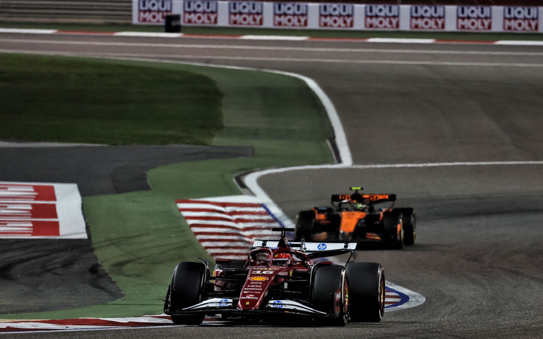 Leclerc Bahrain race