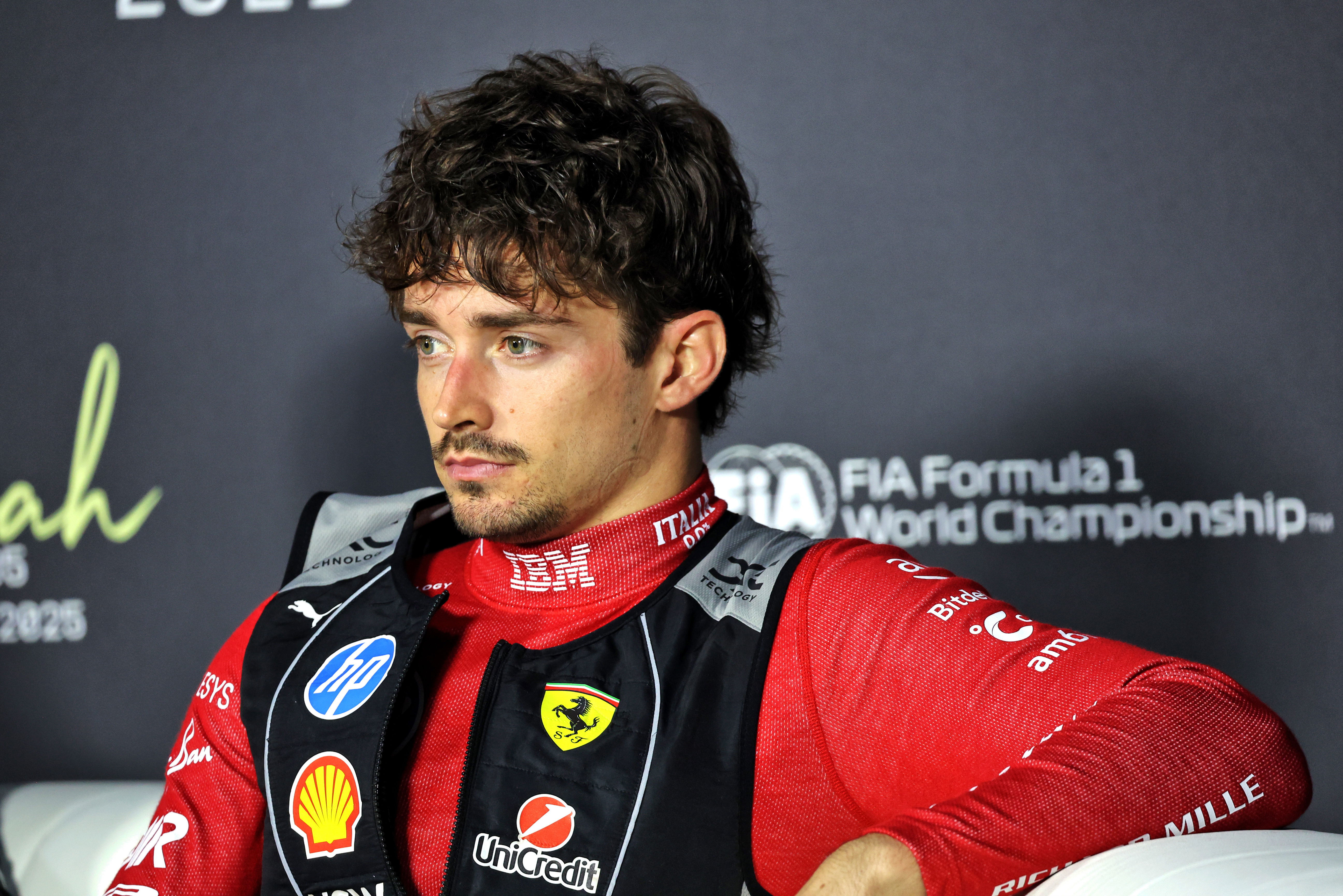 Leclerc Saudi presser