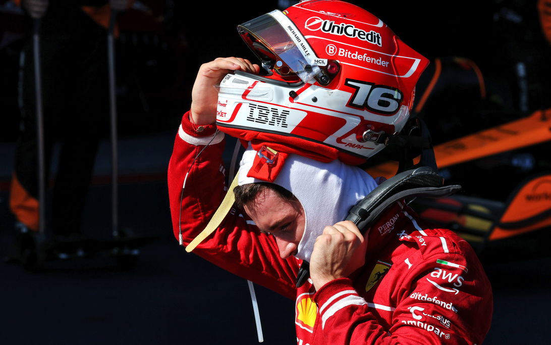 Leclerc Austria race day