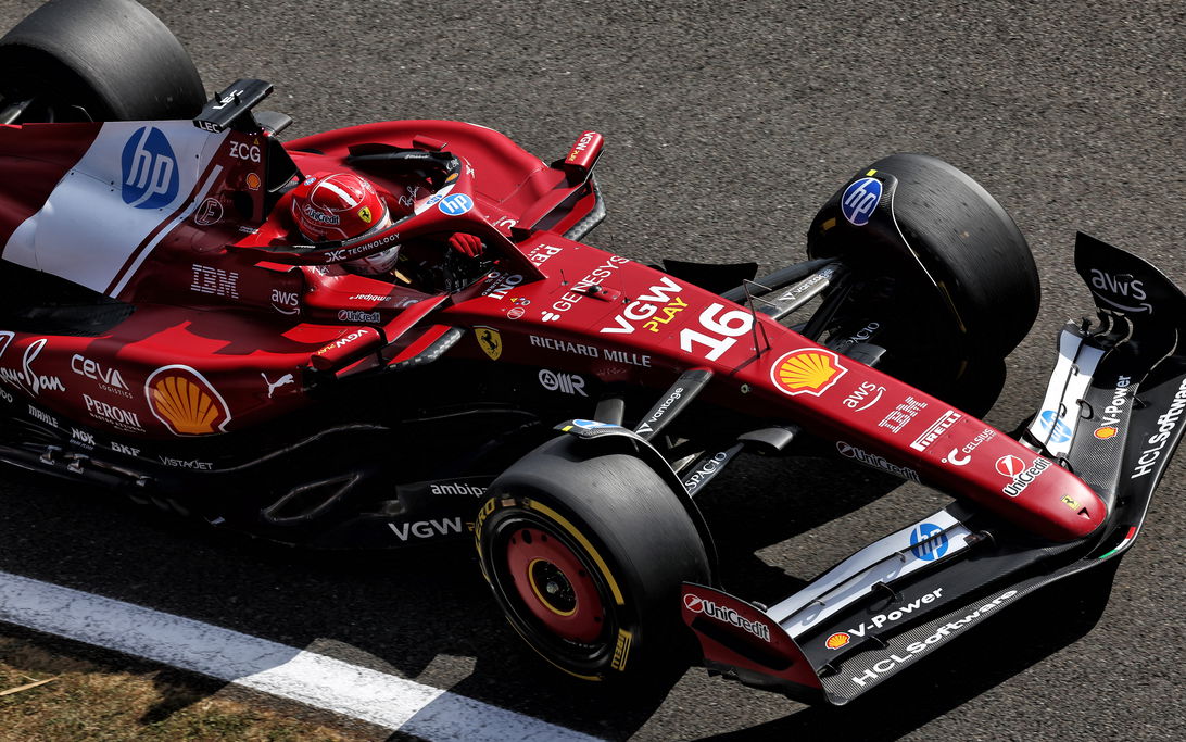 Leclerc Silverstone FP2