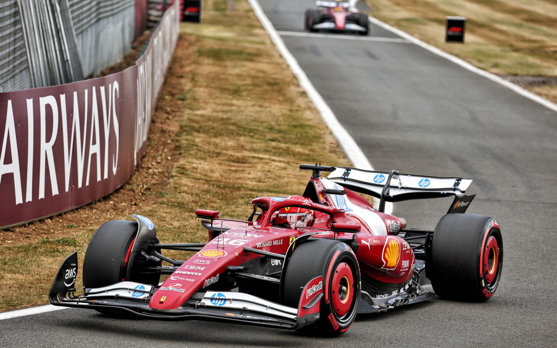 Leclerc Silverstone Quali
