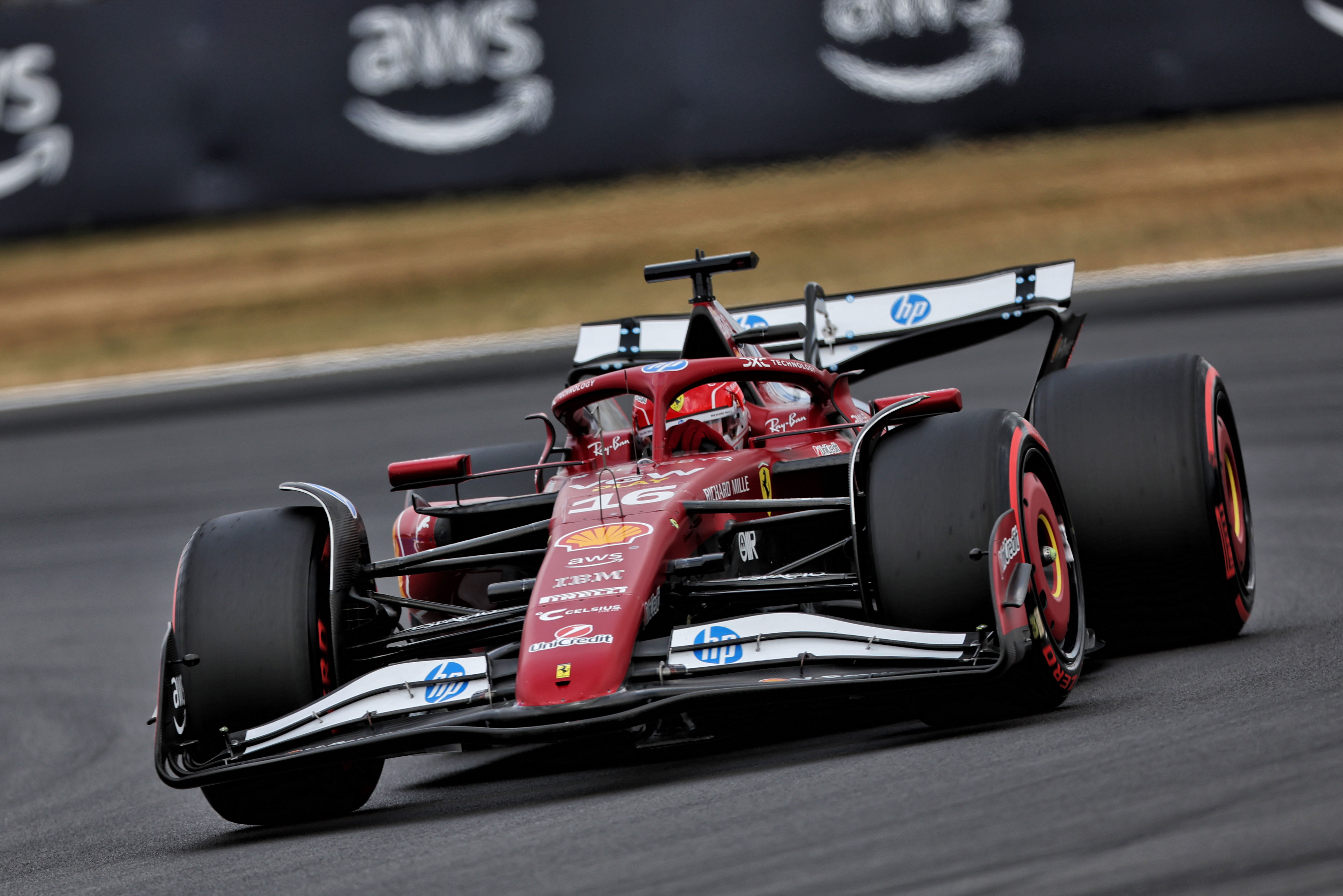 Leclerc Silverstone Quali