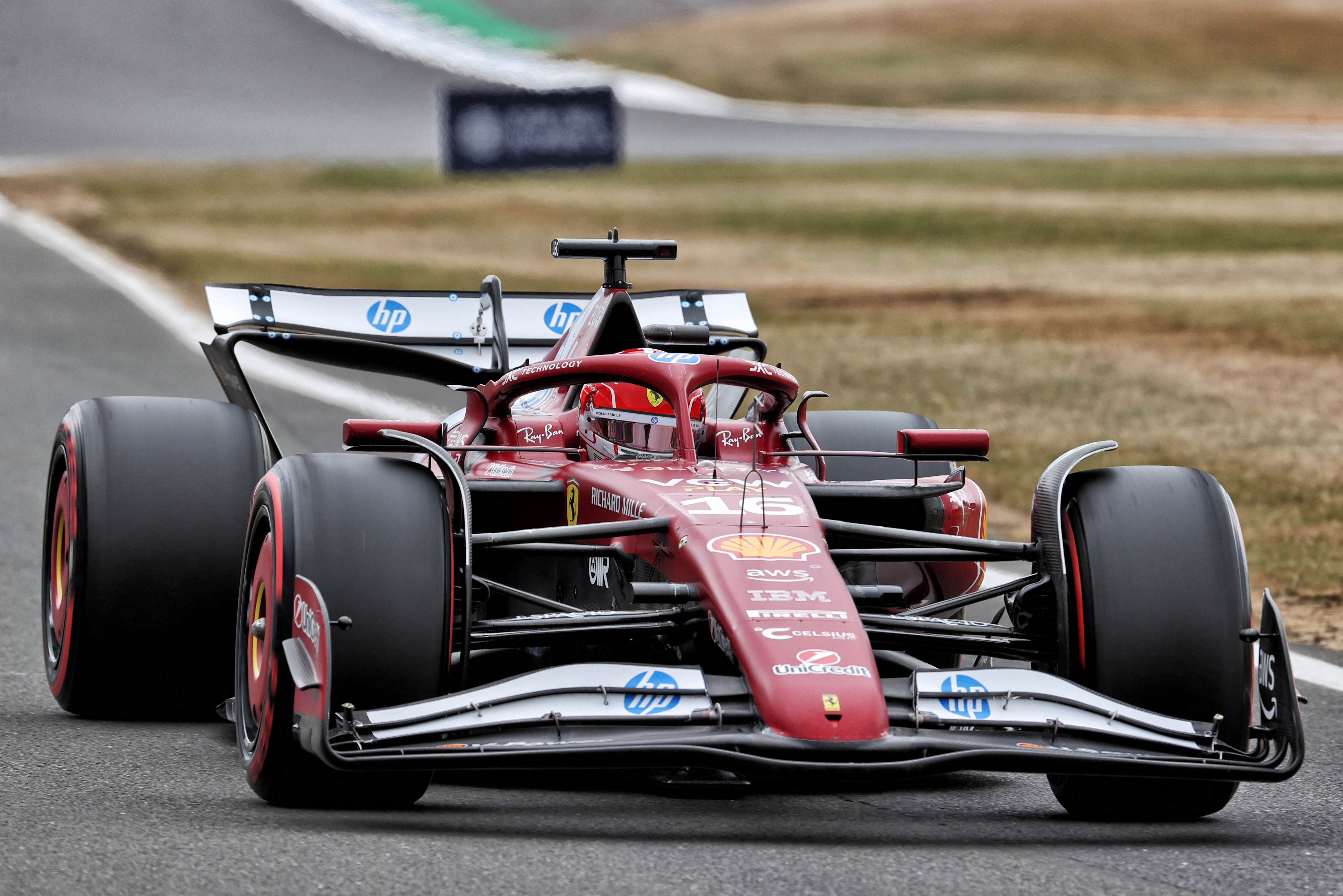 Leclerc Silverstone Quali