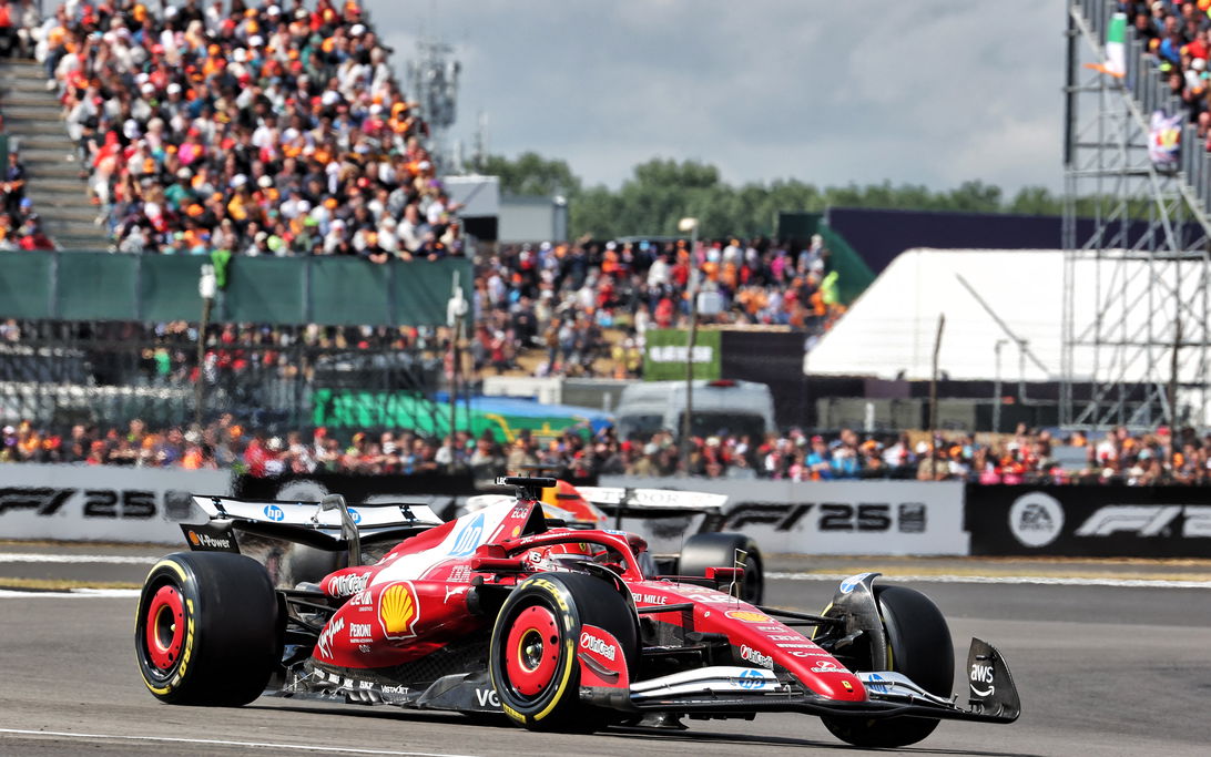 Leclerc Silverstone race