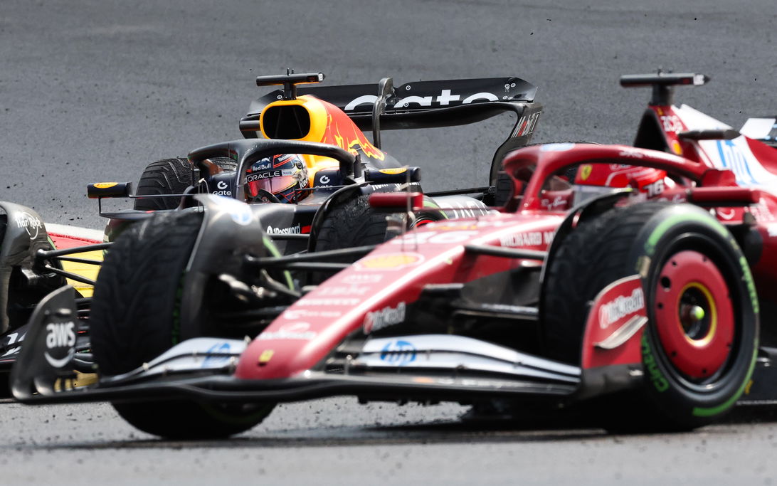 Leclerc Verstappen Belgium