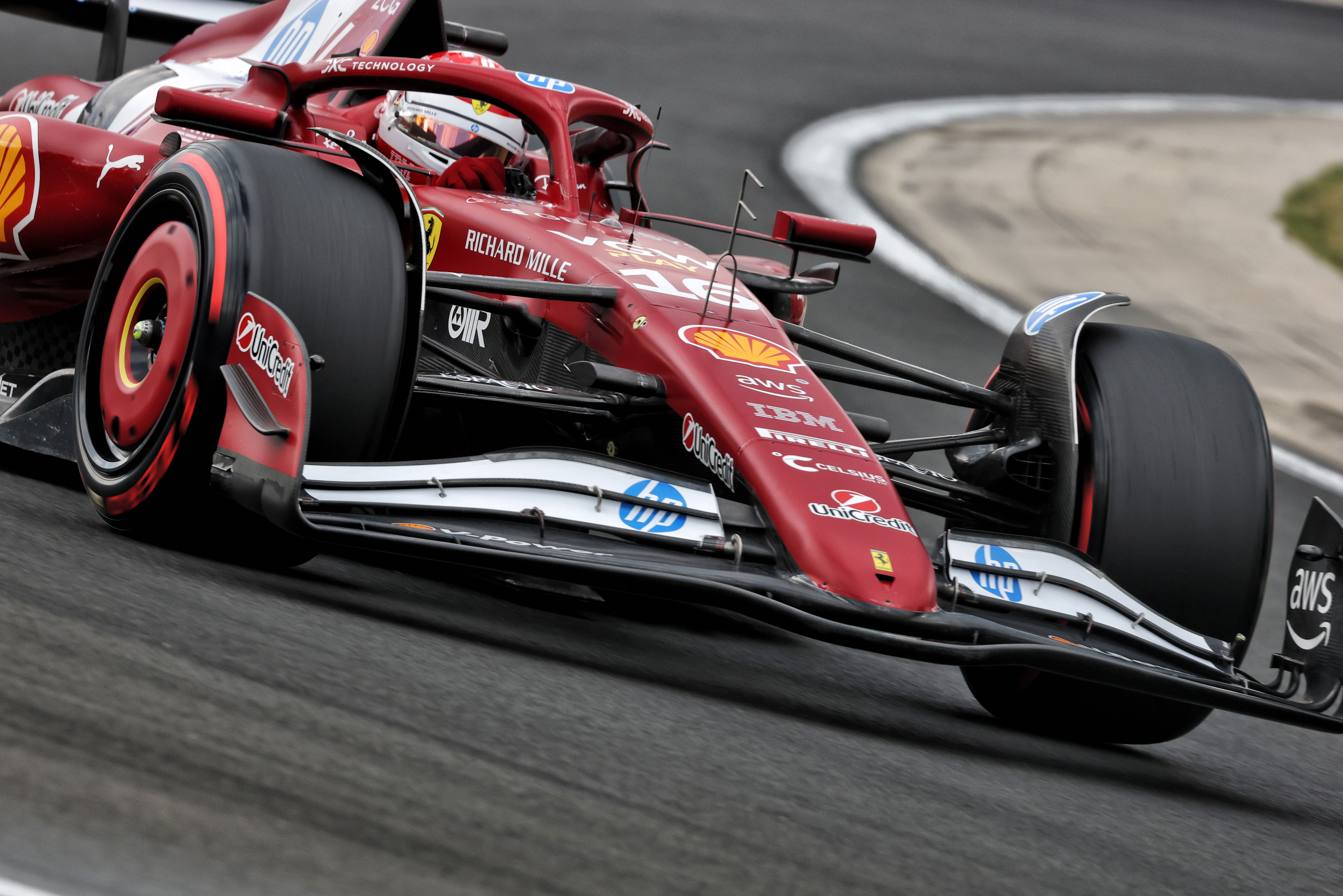 Leclerc Qualifying Hungary