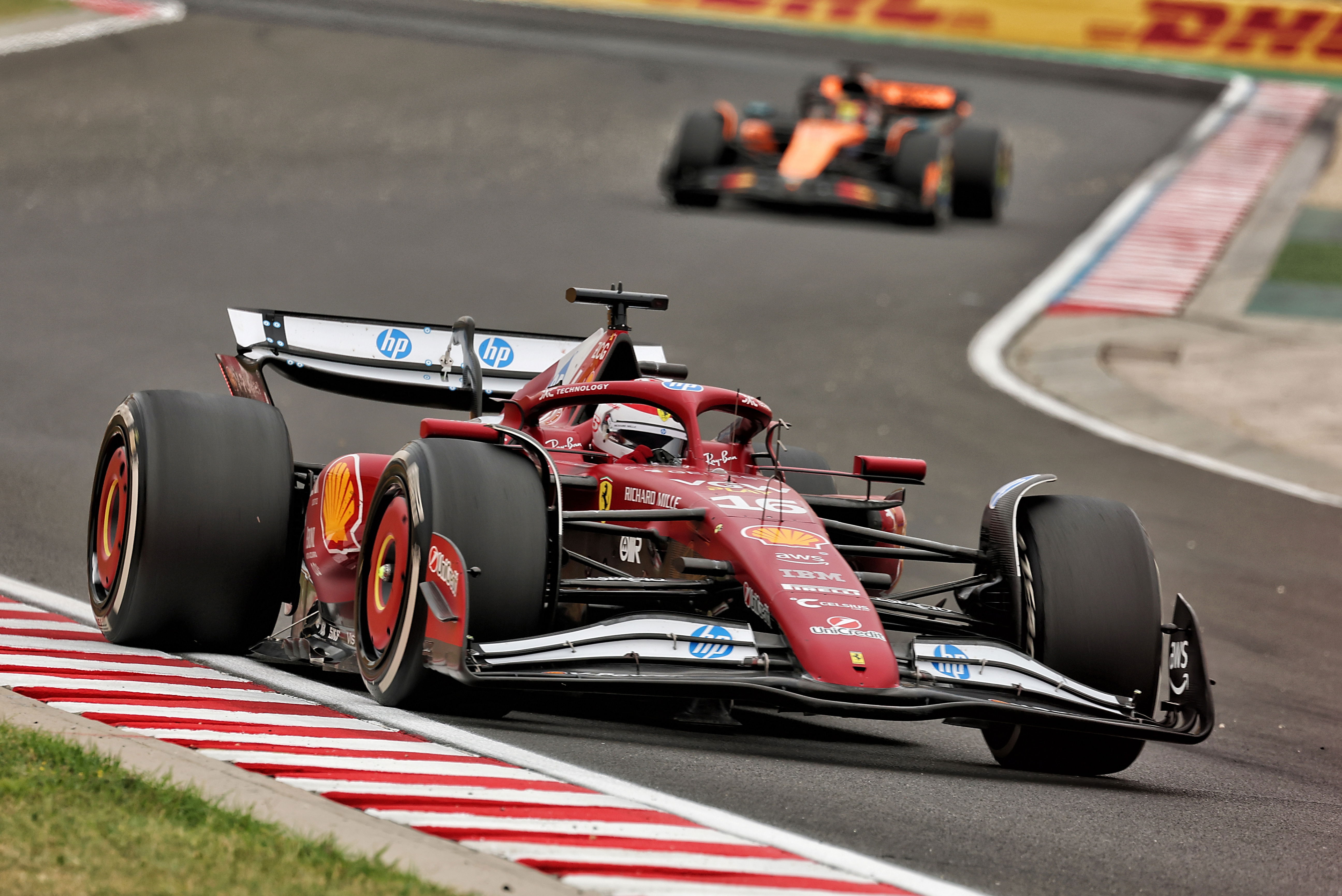 Leclerc Hungary race