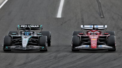 Leclerc Russell Hungary race