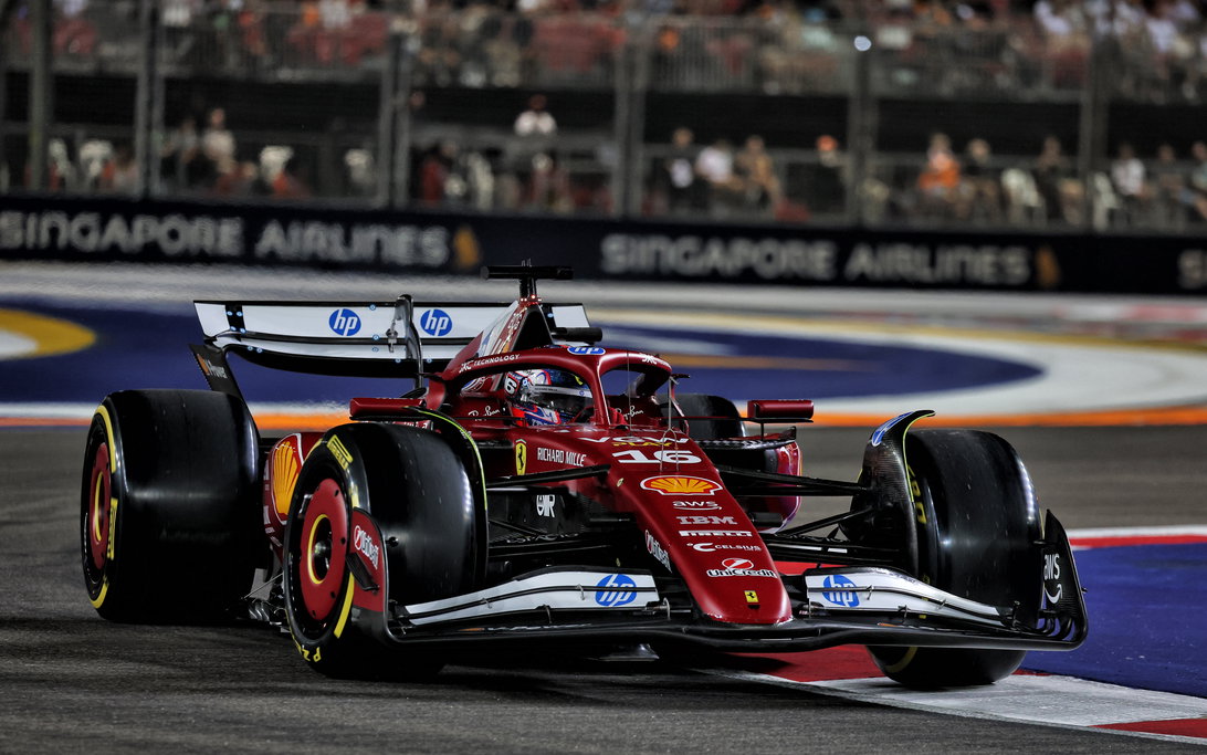 Leclerc FP2 Singapore