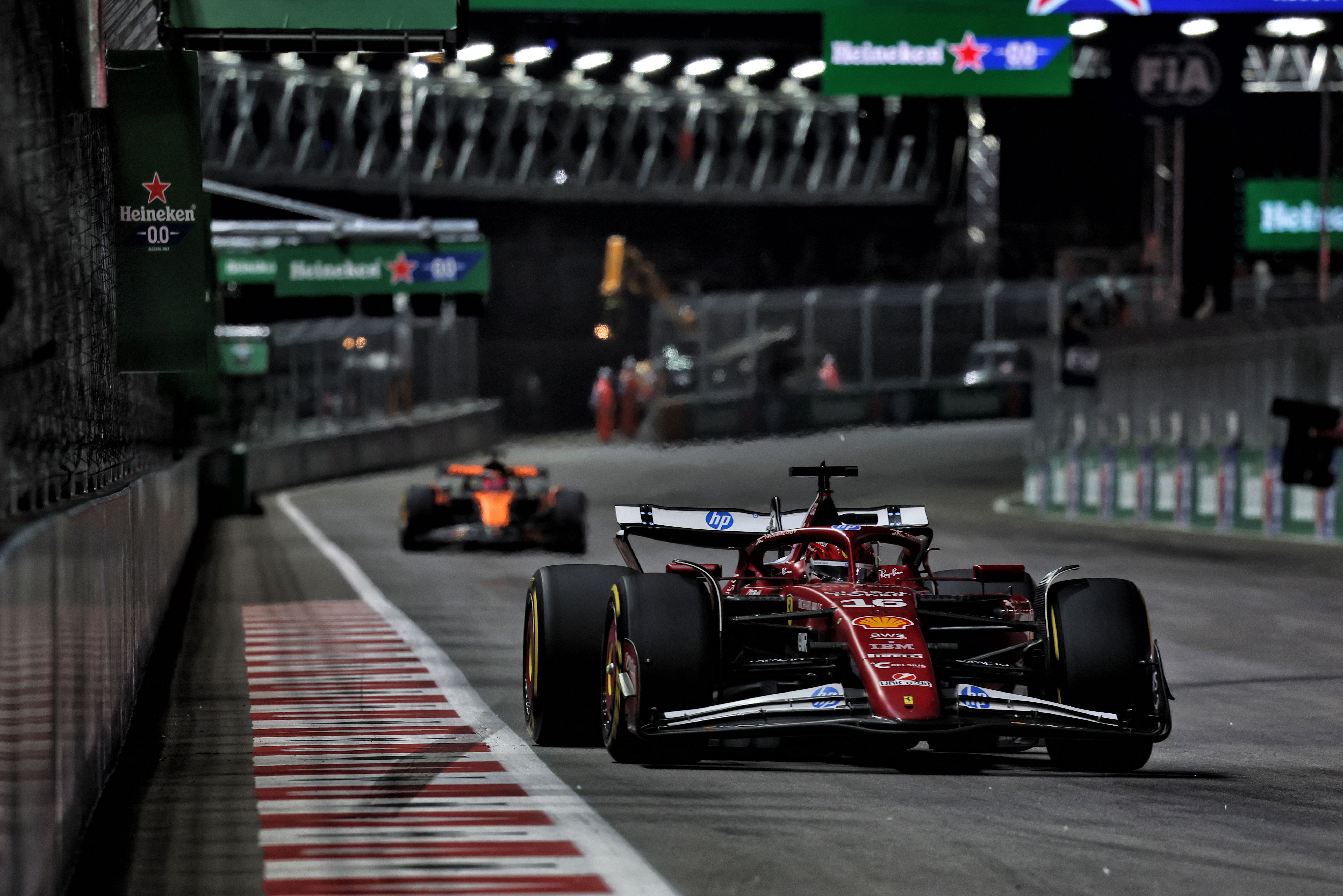 Leclerc Las Vegas race