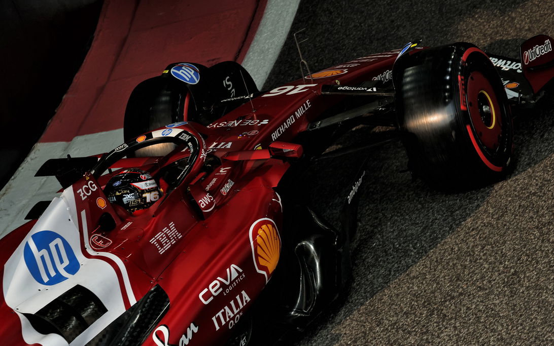Leclerc Abu Dhabi FP3