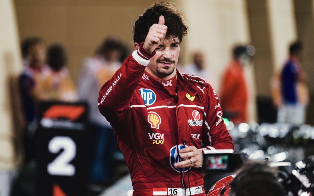 Leclerc Quali Bahrain