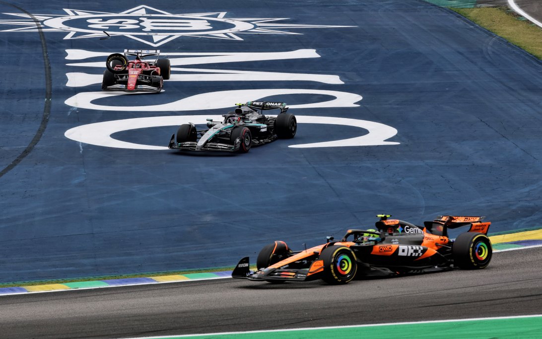 Leclerc Defends Piastri After Race-Ending Brazilian GP Clash