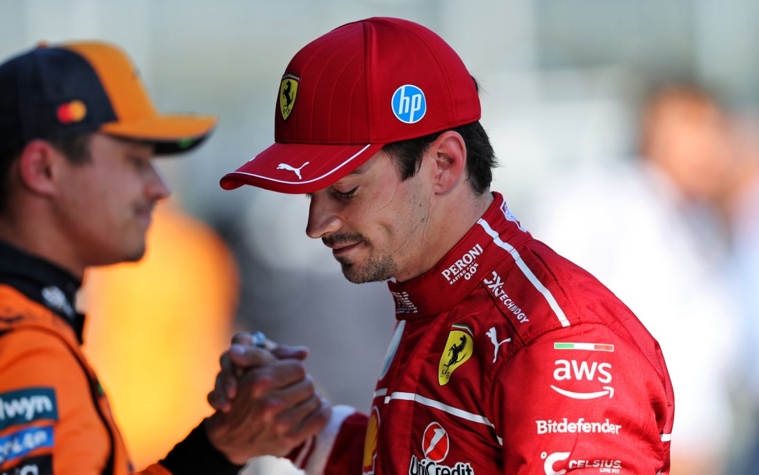 Leclerc Austria qualifying