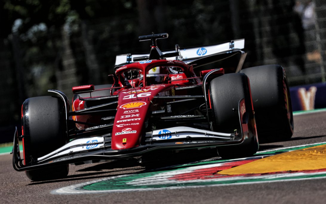 Leclerc FP1 Imola