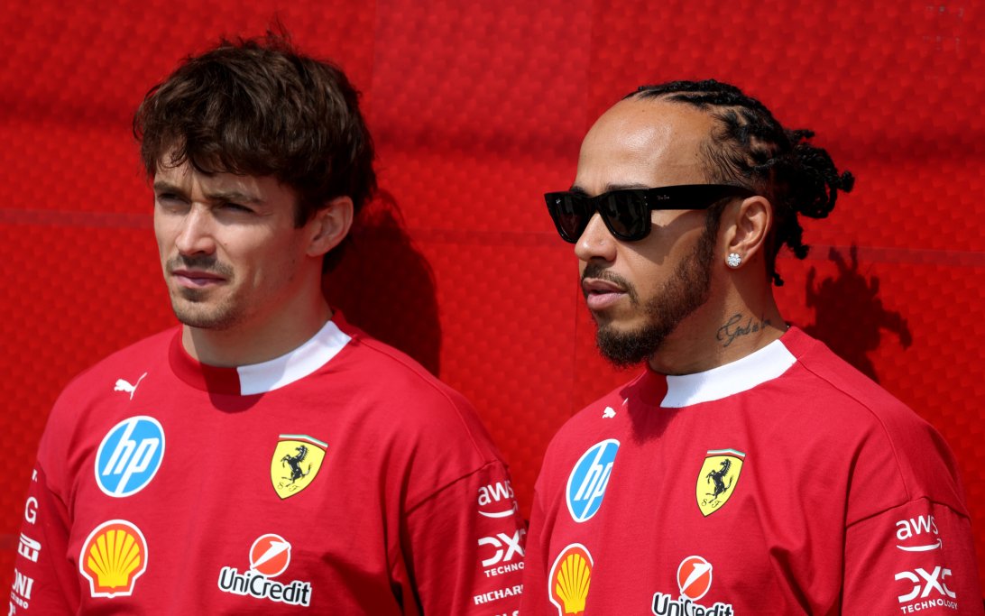 Leclerc Hamilton