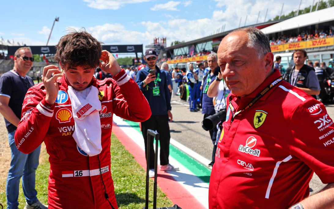 Leclerc: Vasseur's Stability 'Very Important' for Ferrari Future