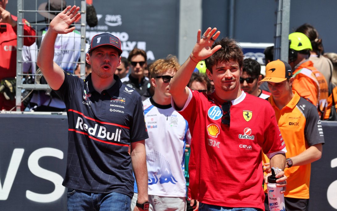 Leclerc Verstappen Imola