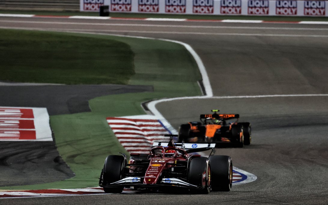 Leclerc Bahrain race
