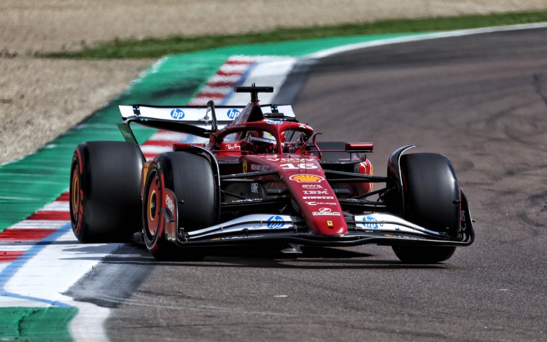 Leclerc Q Imola