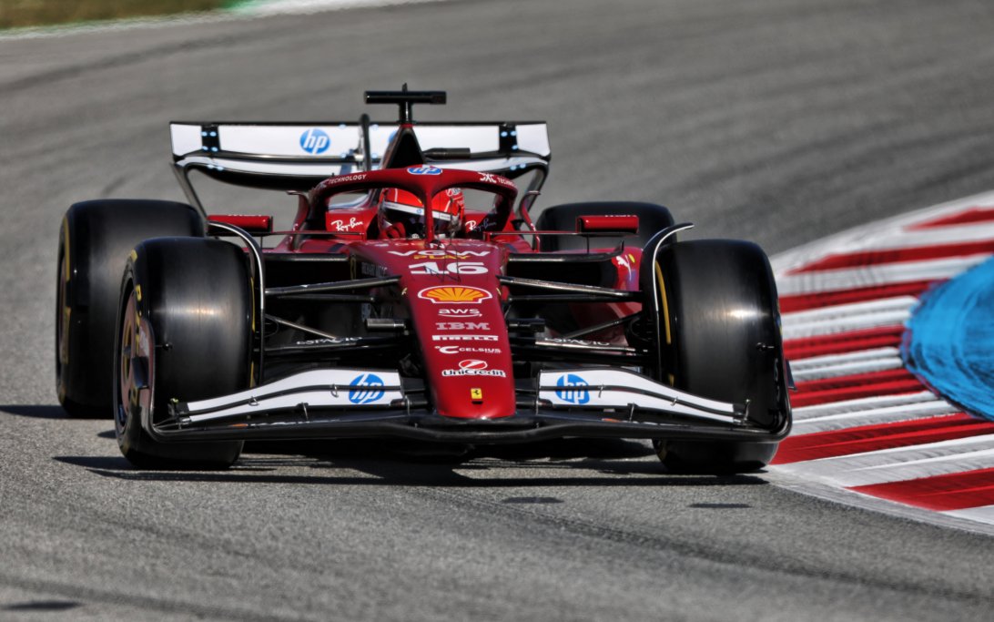 Leclerc Spain FP2