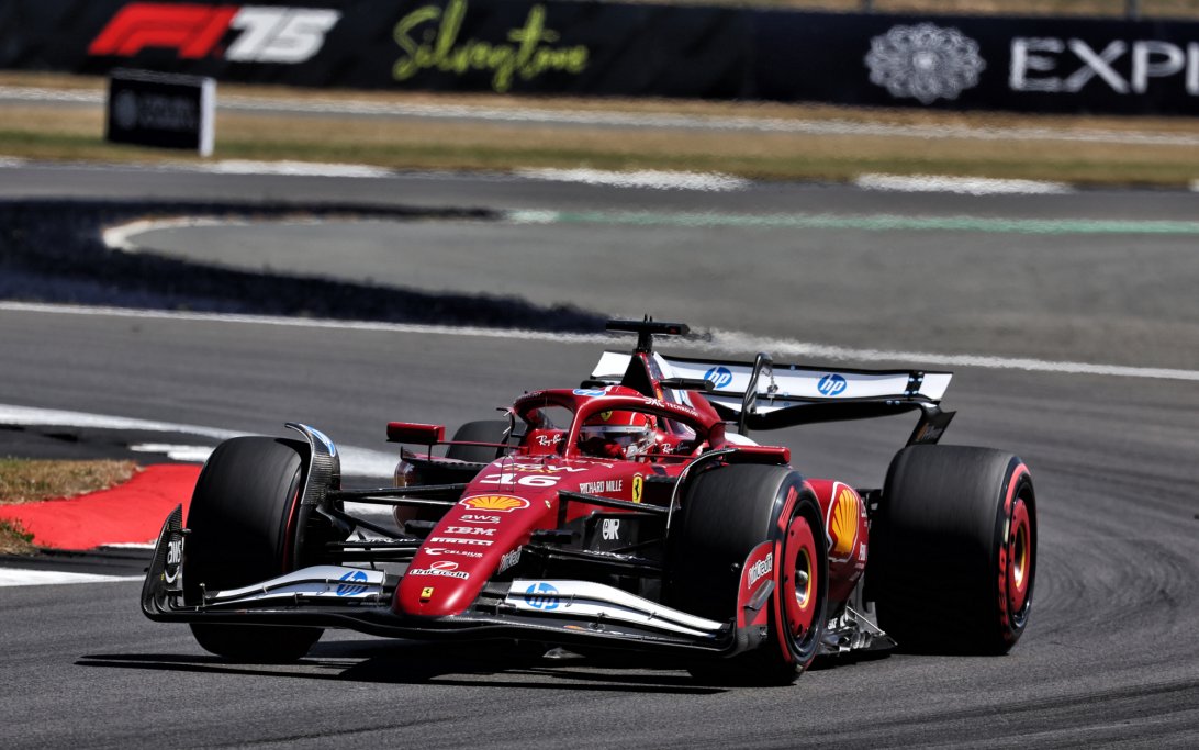 Leclerc Silverstone FP2