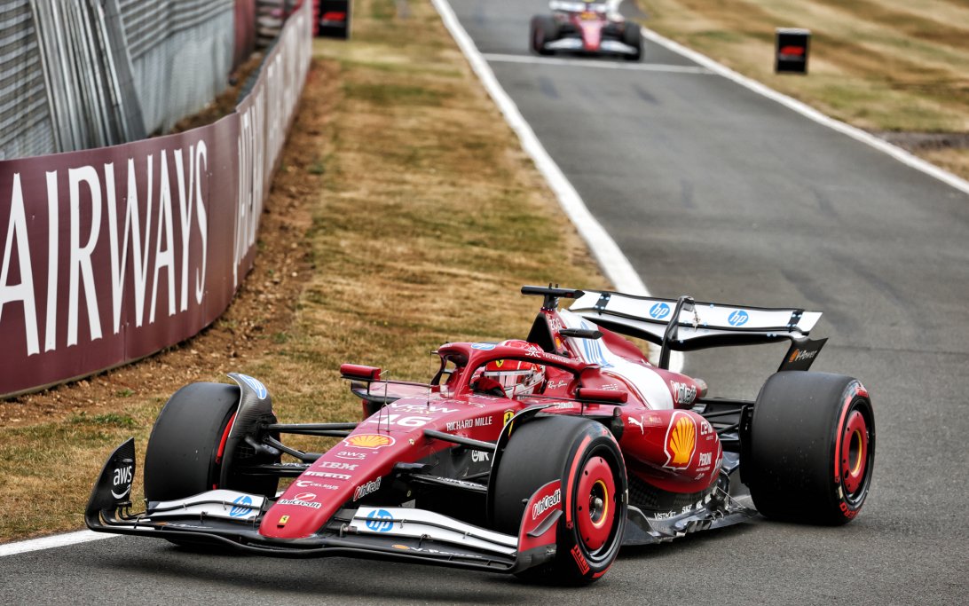 Leclerc Silverstone Quali