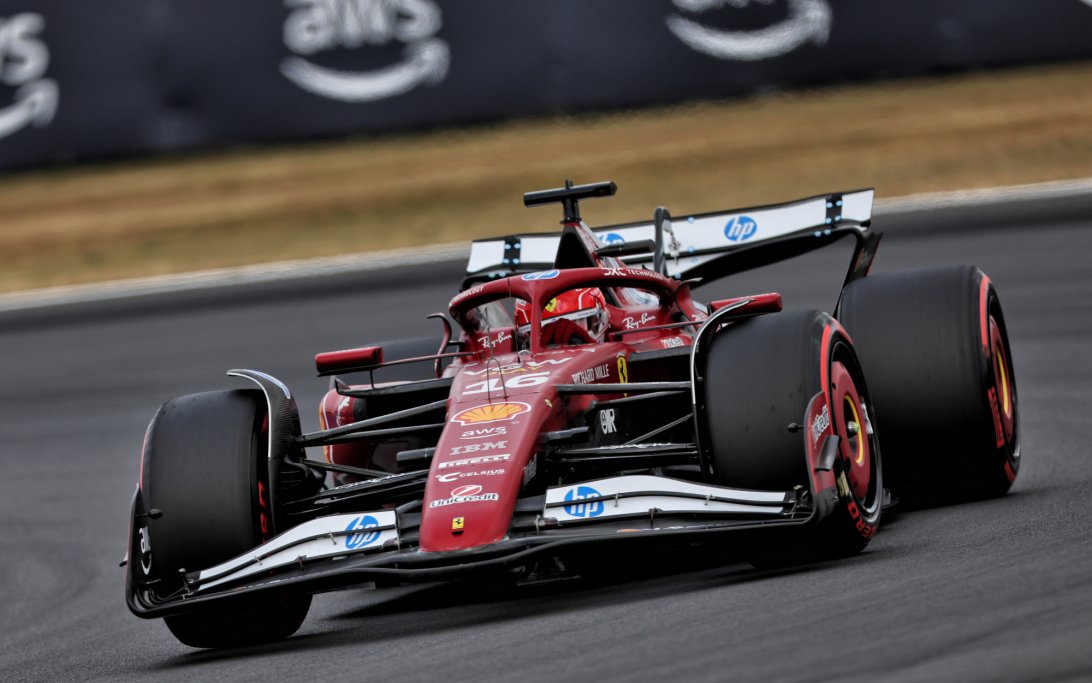 Leclerc Silverstone Quali