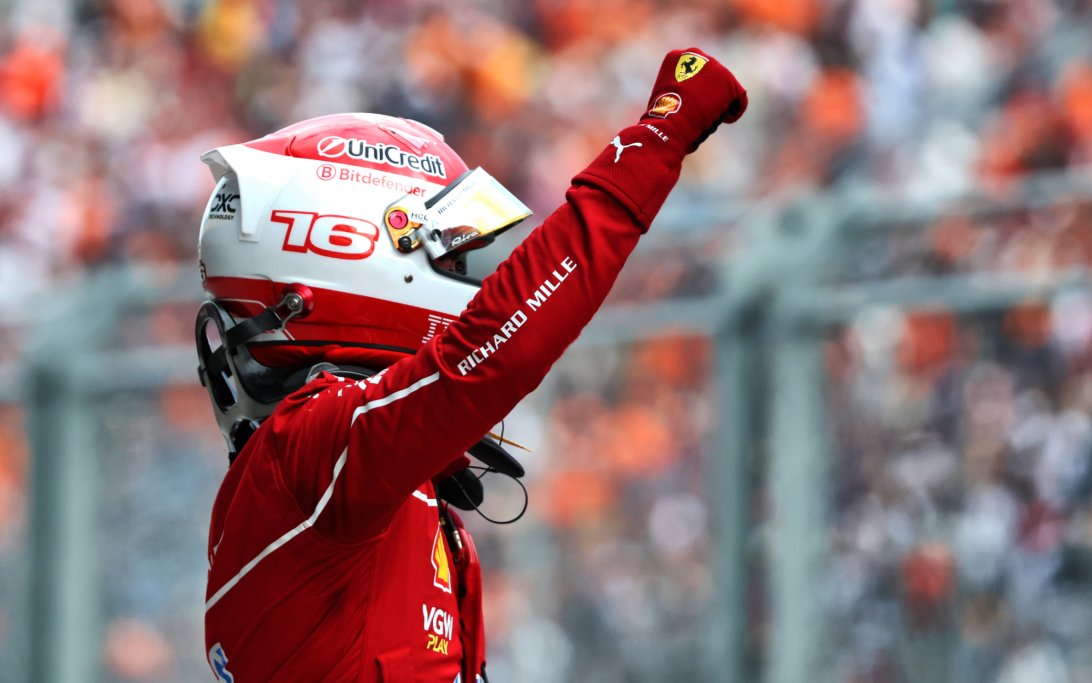 Leclerc Hungary pole