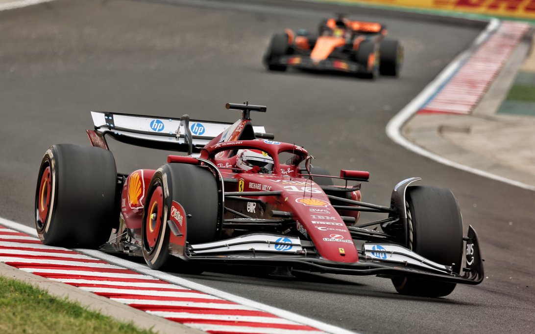 Leclerc Hungary race