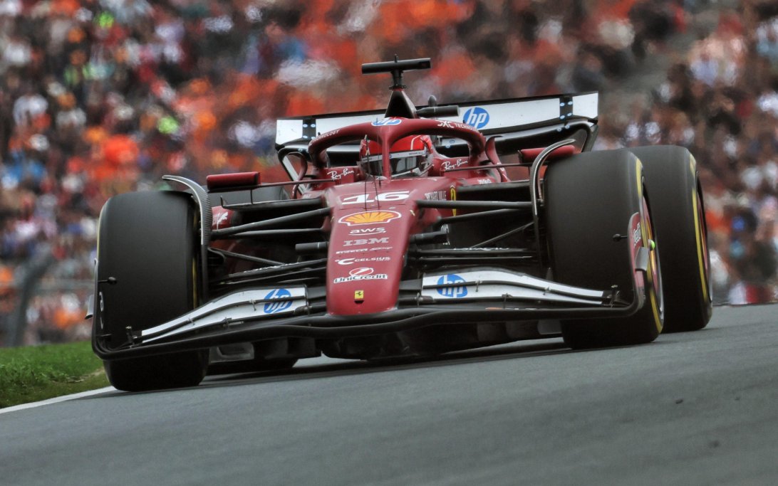 Leclerc race Zandvoort