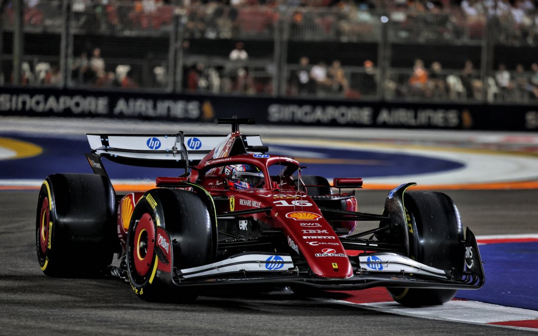Leclerc FP2 Singapore