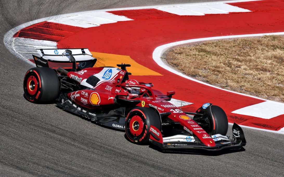 La 'rischiosa' scommessa di Leclerc con le gomme soft al GP USA paga, conquista il podio