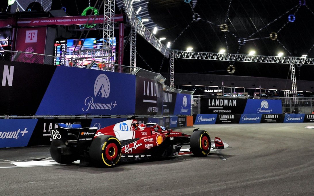 Resultados de la primera sesión de libres del GP de Las Vegas de F1 2025