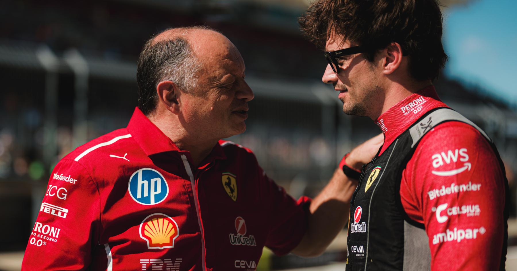 Charles Leclerc hits back at 'unfounded' Ferrari rumours after US GP success
